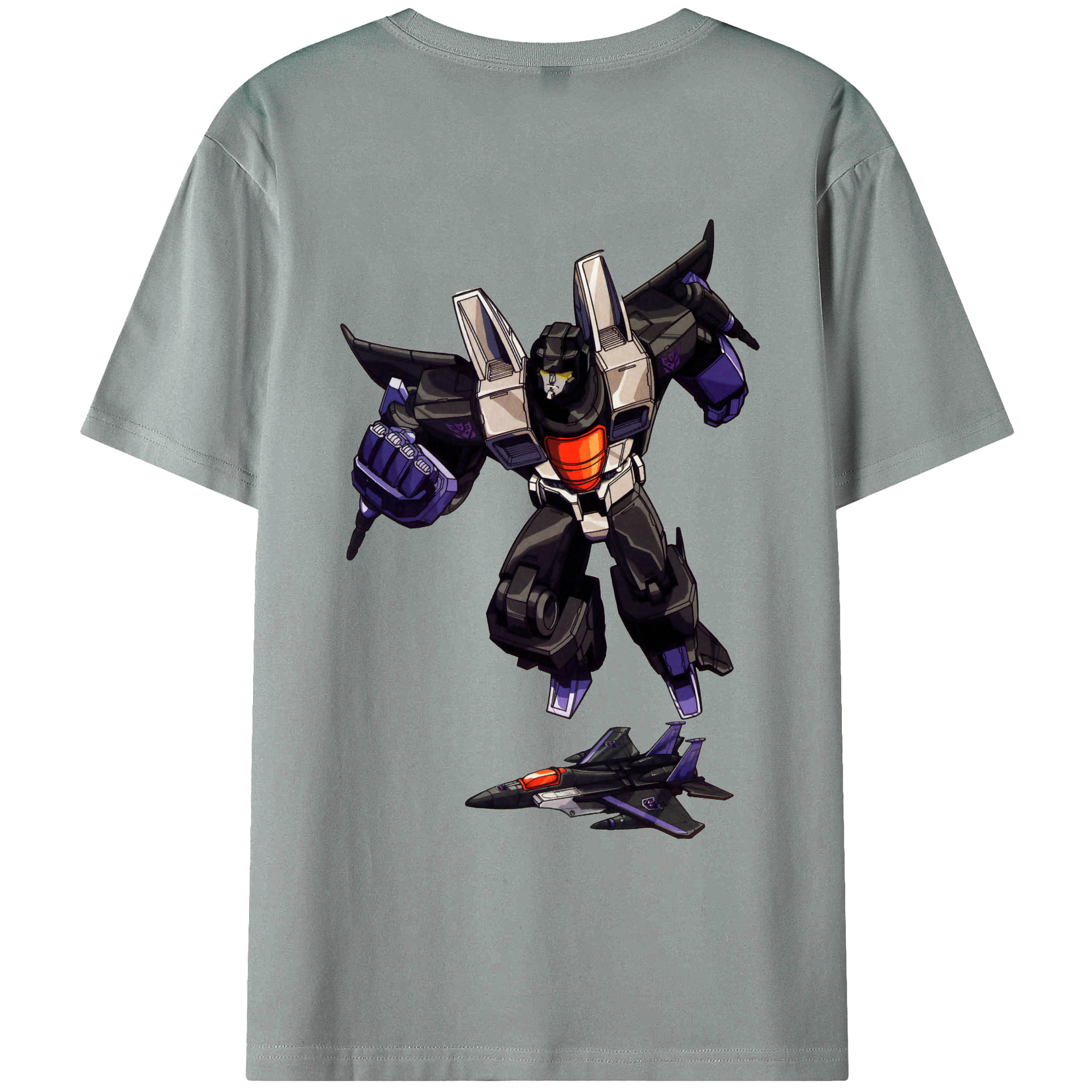 （画像用）  綿100％ メンズ半袖Tシャツ（バックプリント） 通気性